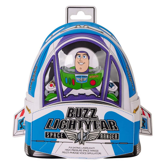 Mini Mochila Loungefly Pixar Toy Story 30 aniversario Buzz Lightyear Glow