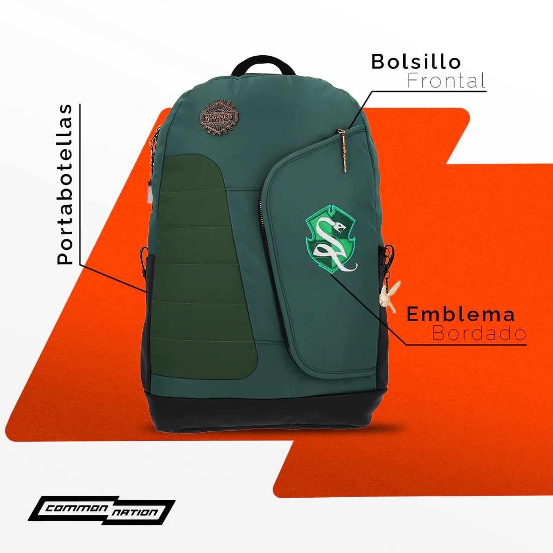 Mochila Hogwarts Legacy Slytherin Edición Especial