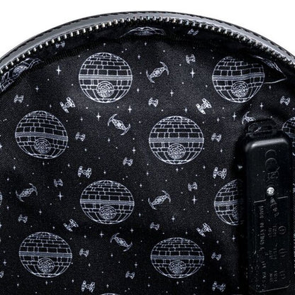 Mini Mochila Loungefly Iluminada De Star Wars Darth Vader