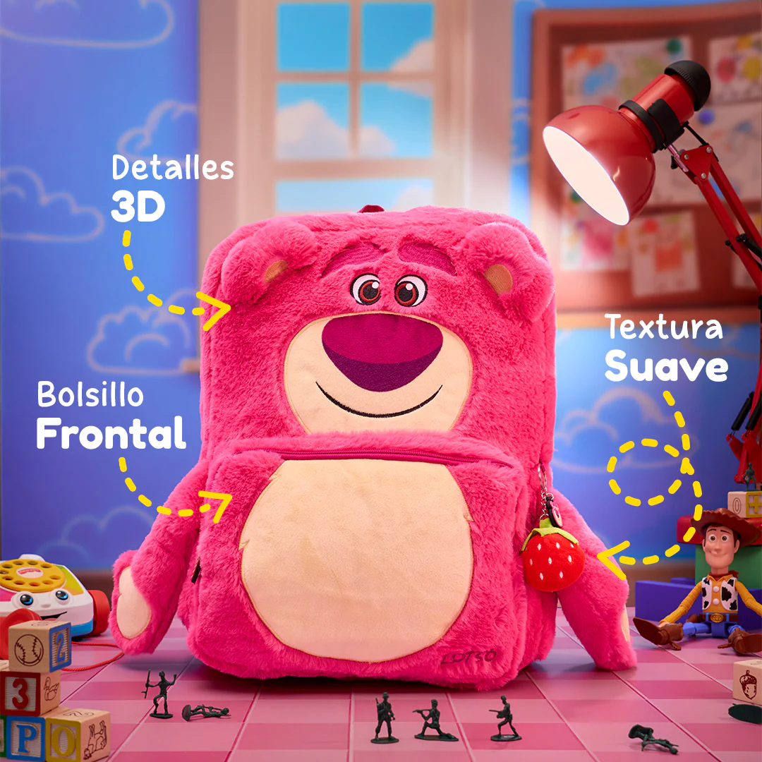 Mochila Toy Story de Lotso Soft Edición Especial