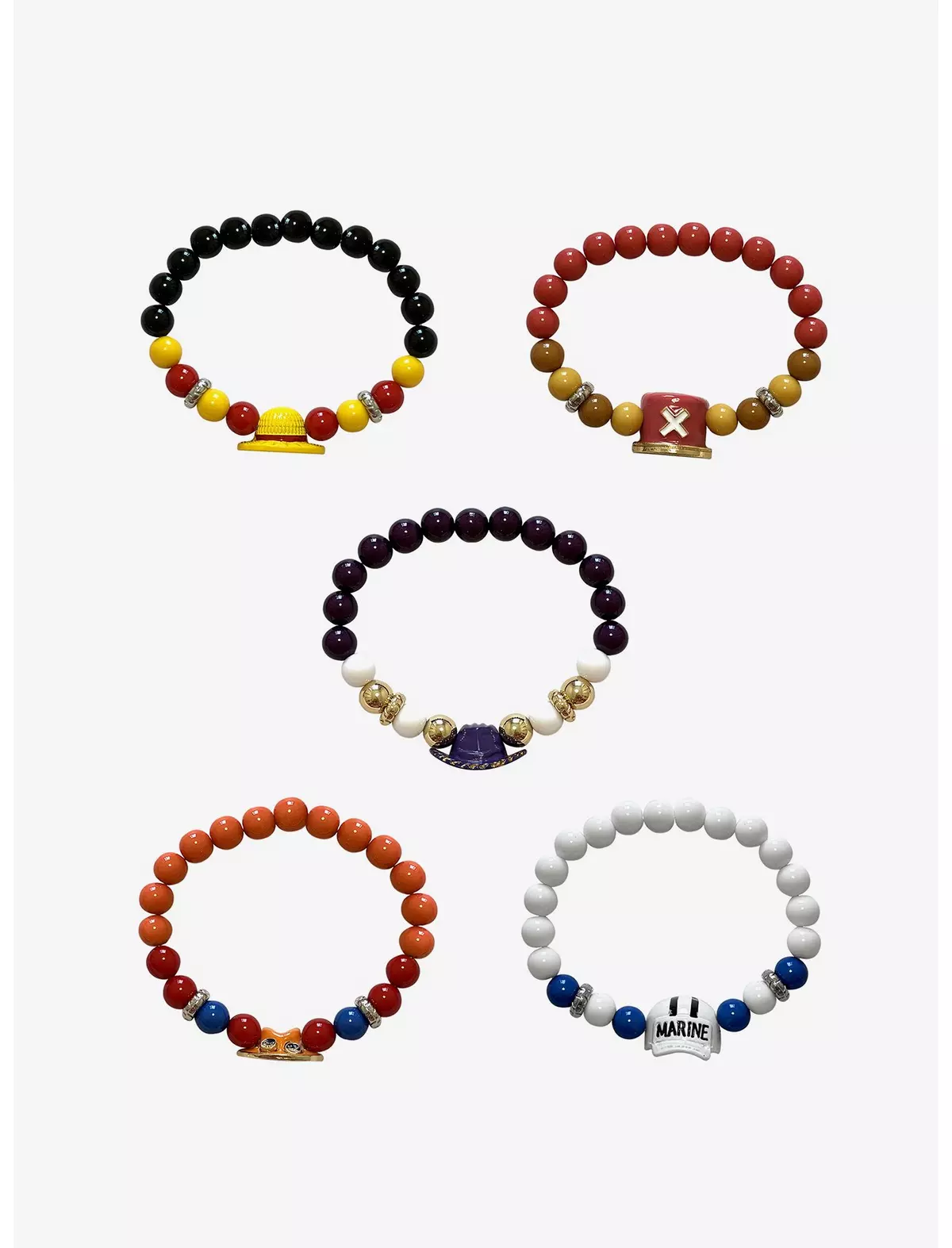 Set Pulseras de One Piece