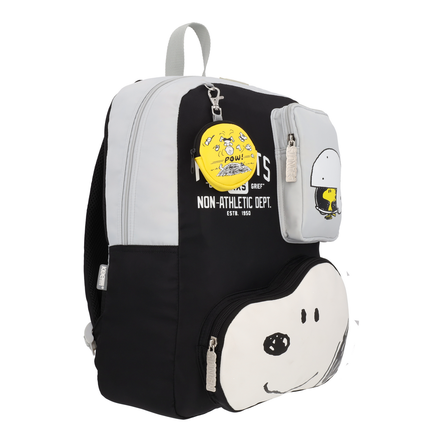 Mochila Peanuts Urban Snoopy & Woodstock Non-athletic Dept Negro