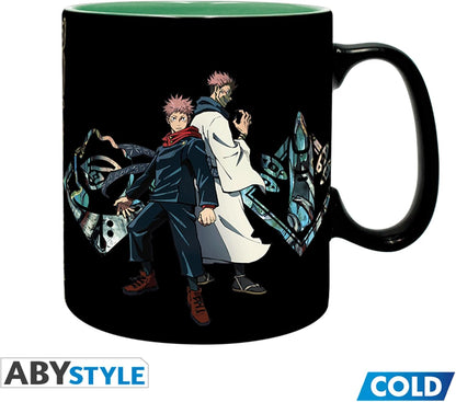 Taza Termocromatica: Jujutsu Kaisen - Itadori y Sukuna