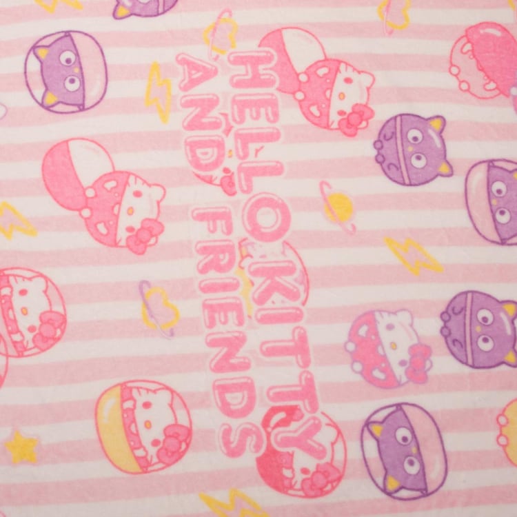 Cojín Sanrio con Frazada de Hello Kitty