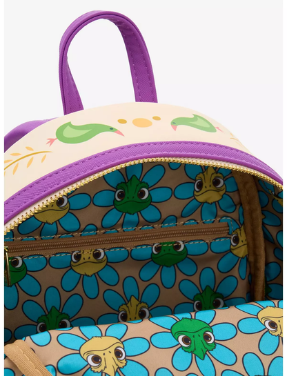 Mini Mochila Loungefly Disney Tangled Rapunzel & Pascal Dress