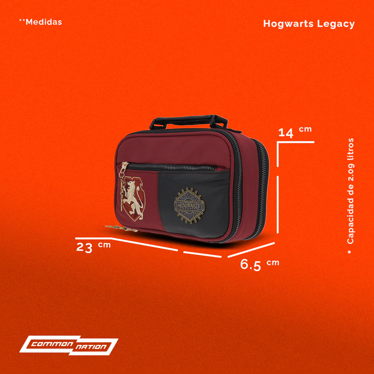 Estuchera Hogwarts Legacy Gryffindor Edición Especial