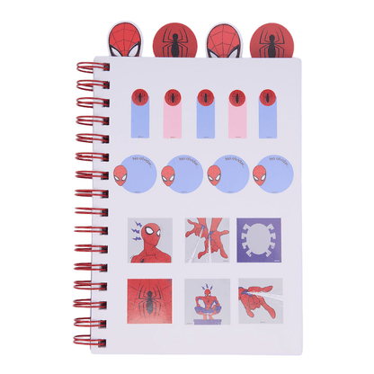 Libreta Spiderman Lenticular con Stickers