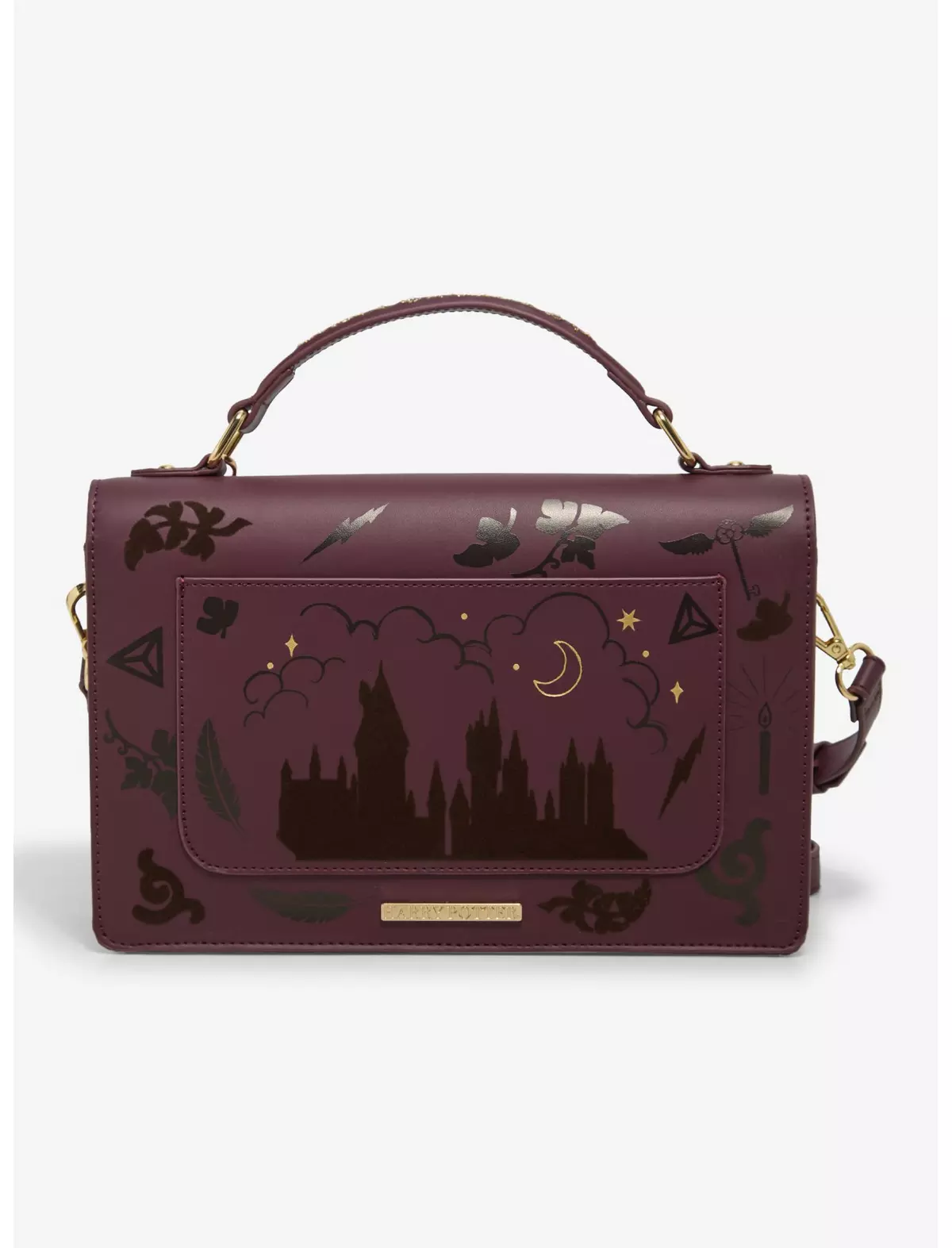 Bolsa Crossbody Harry Potter con Iconos Mágicos