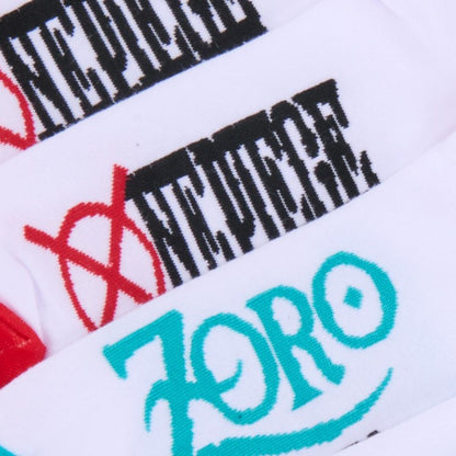 Calcetines  One Piece –  Monkey D. Luffy y Roronoa Zoro