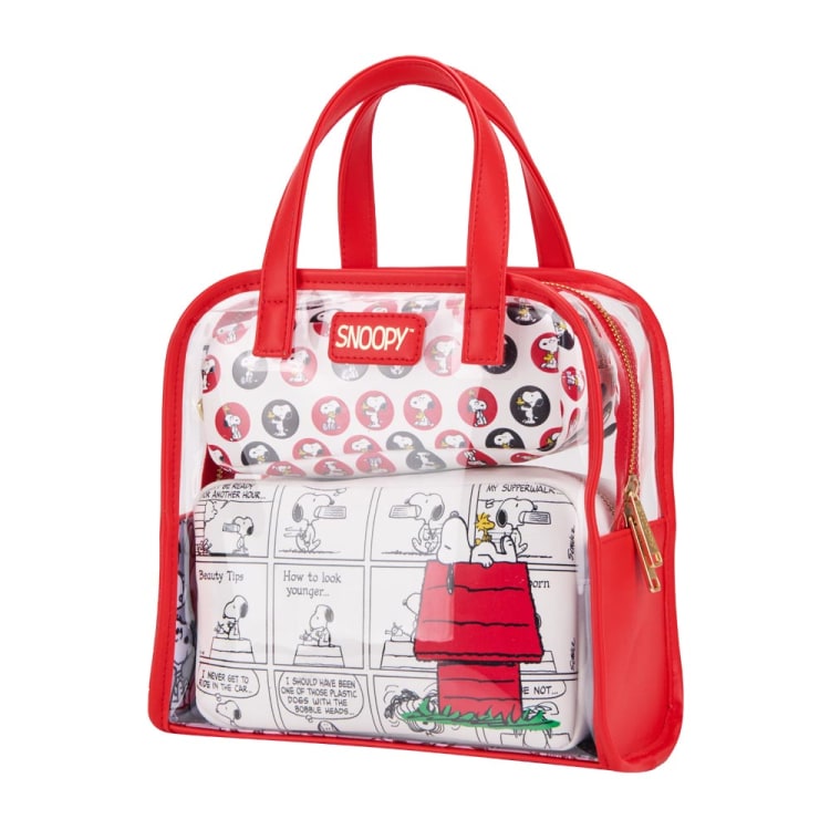 Set Cosmetiquera Peanuts Snoopy