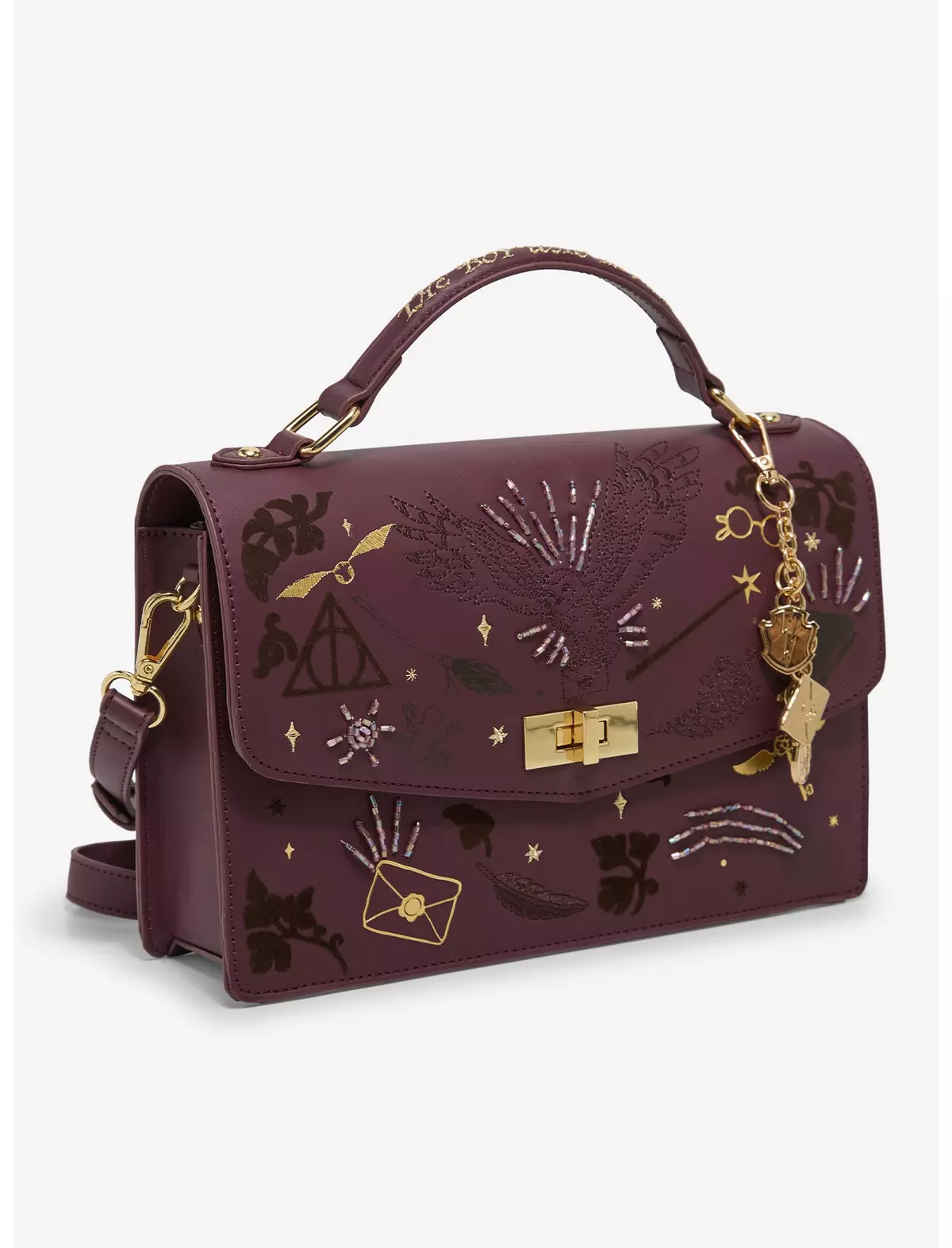 Bolsa Crossbody Harry Potter con Iconos Mágicos