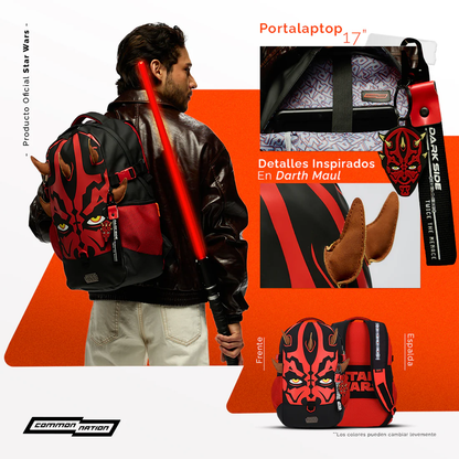 Mochila Star Wars de Darth Maul Dark Side Edición Limitada