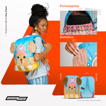 Mochila One Piece de Tony Tony Chopper Soft
