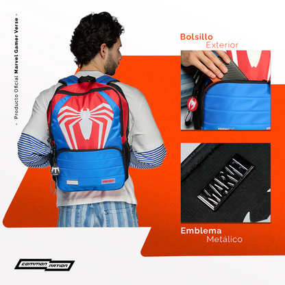Mochila Marvel Spiderman 2 Gamerverse Reversible