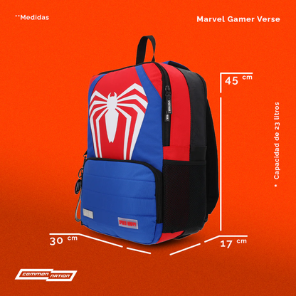 Mochila Marvel Spiderman 2 Gamerverse Reversible
