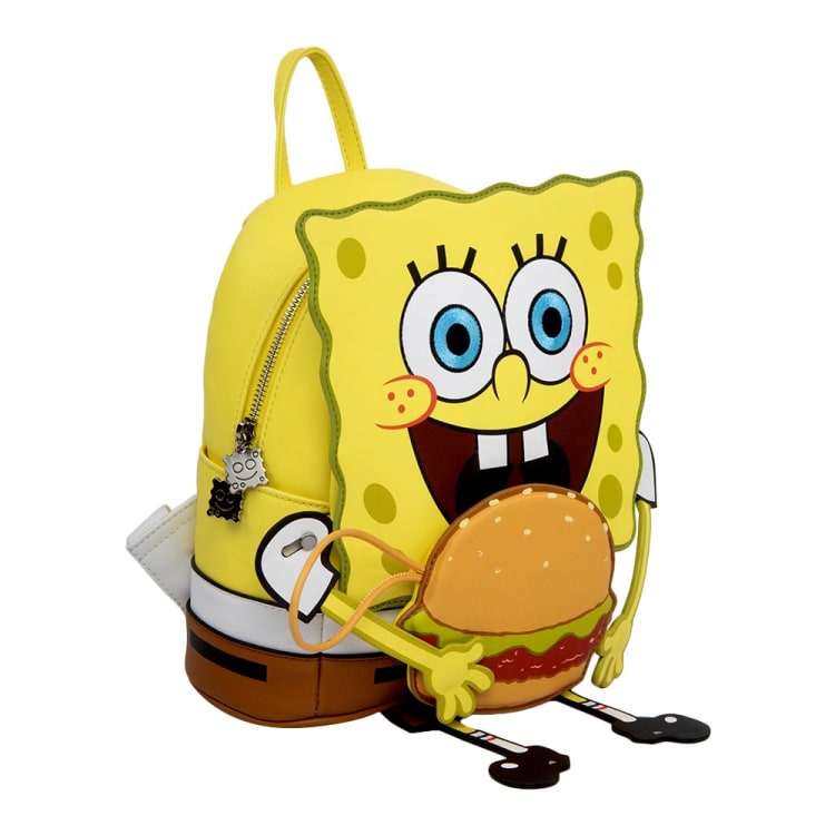 Mini Mochila Bob Esponja Cangreburger Magnetica