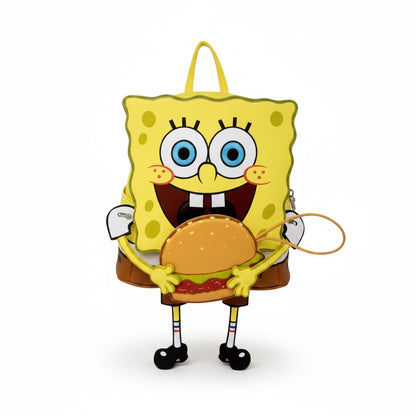 Mini Mochila Bob Esponja Cangreburger Magnetica