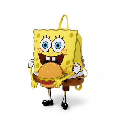 Mini Mochila Bob Esponja Cangreburger Magnetica