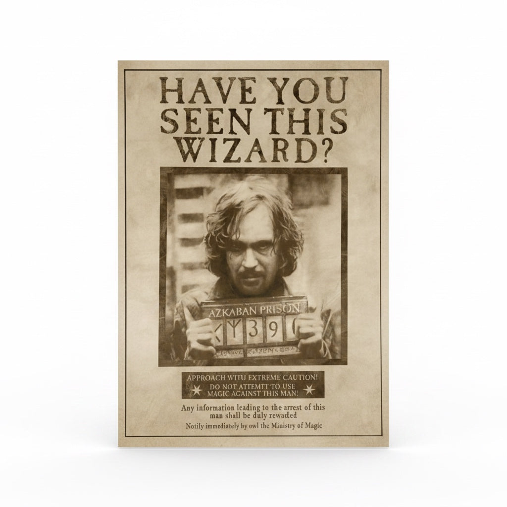 Póster Harry Potter - Sirius Black