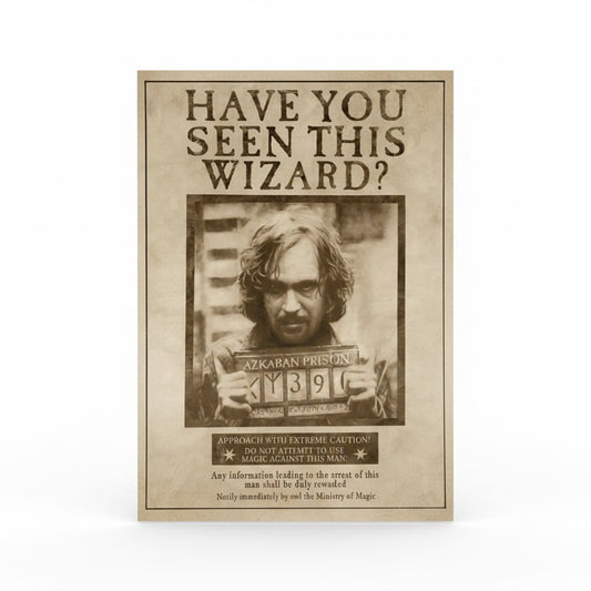 Póster Harry Potter - Sirius Black
