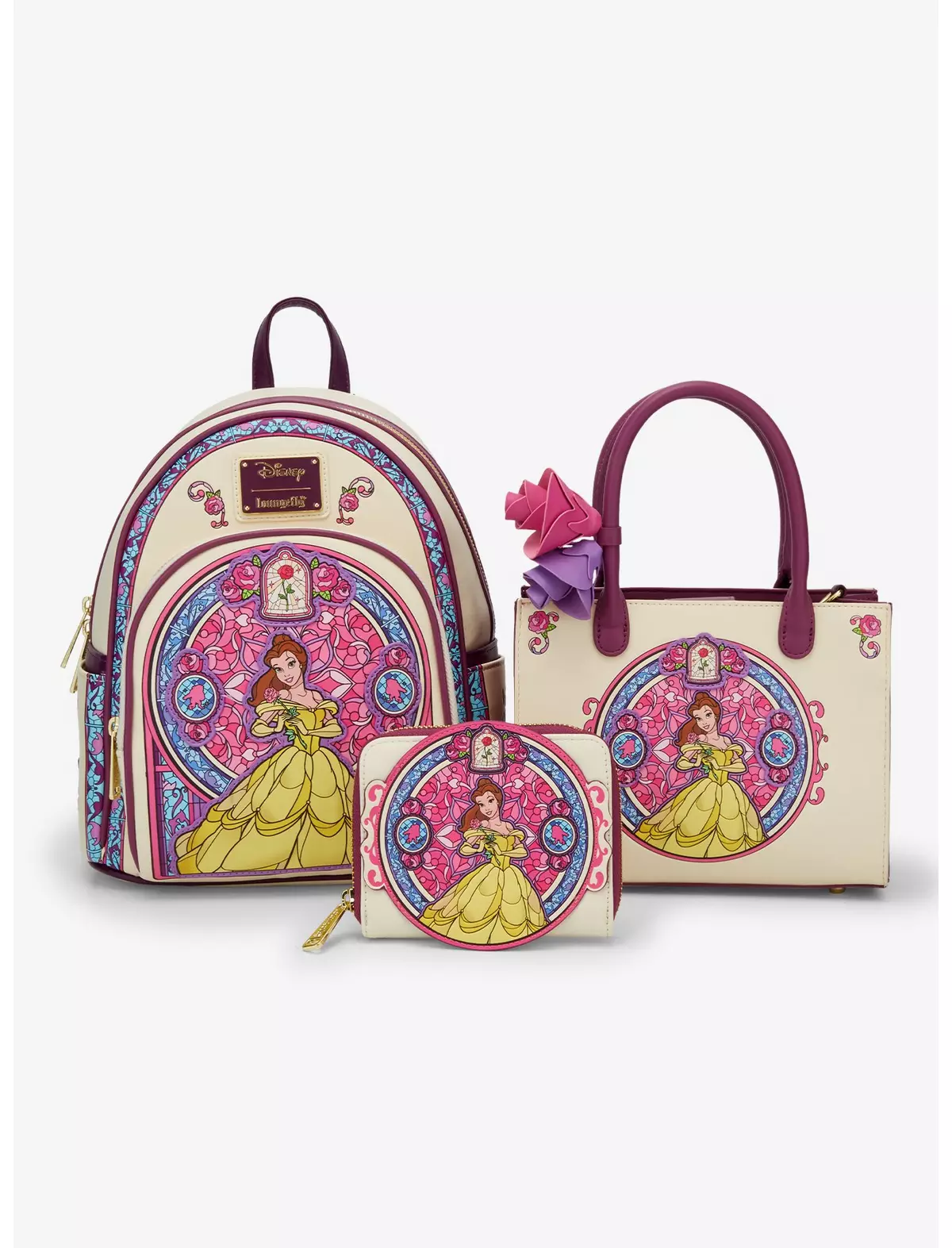 Bolso Loungefly Disney La Bella y la Bestia Belle Bandolera