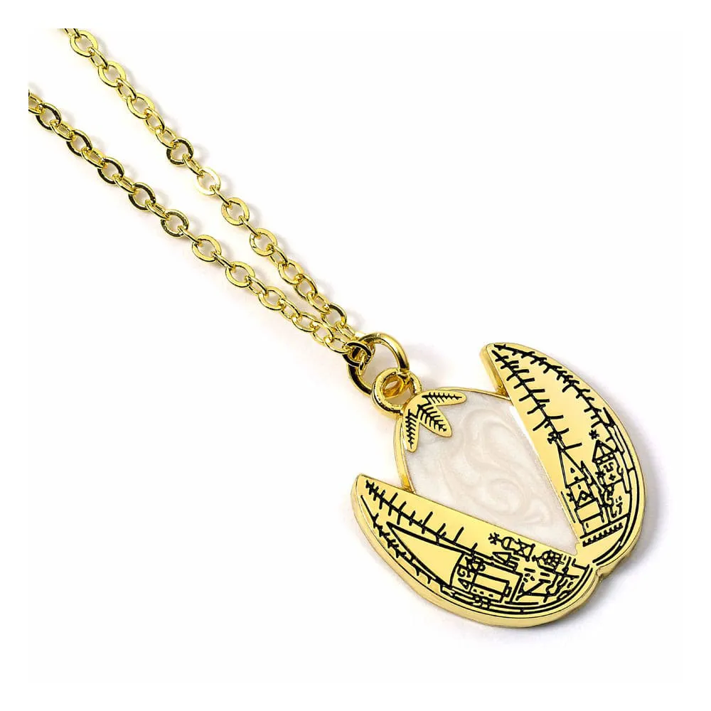 Collar de Harry Potter Huevo Dorado con Caja de Regalo