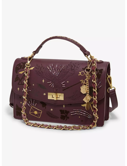 Bolsa Crossbody Harry Potter con Iconos Mágicos