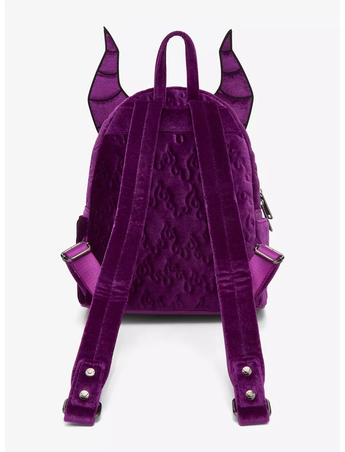 Mini Mochila Loungefly Disney Sleeping Beauty Purple Velvet Maleficent