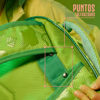 Mochila Escolar de Pokémon Tipo Planta Edición 06