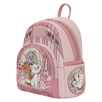 Mini Mochila Loungefly Aristogatos Vitral