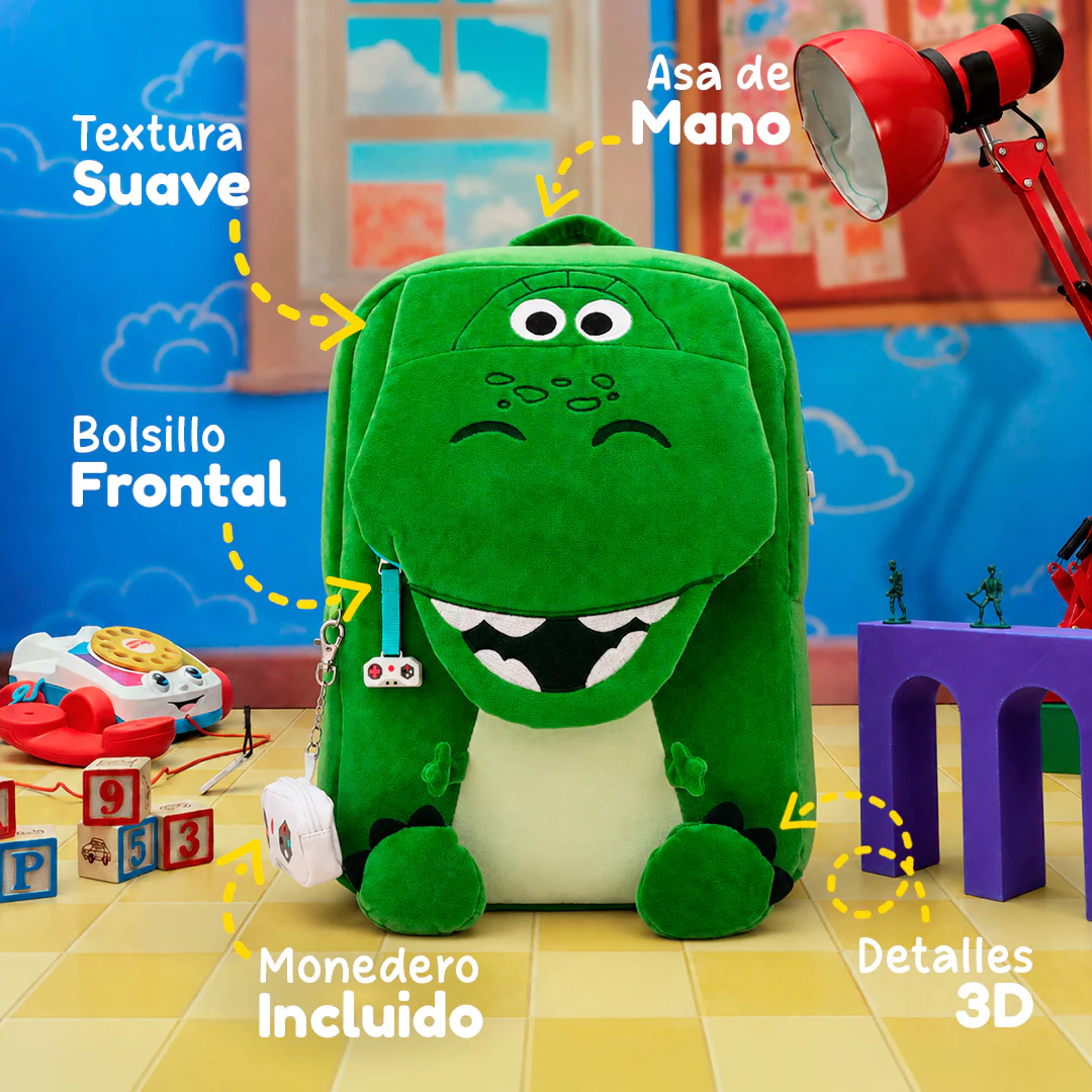Mochila Toy Story de Rex Edición Especial