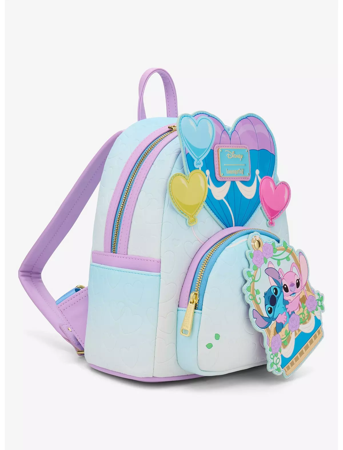 Mini mochila Loungefly Disney Lilo & Stitch- Angel en Globo Aerostático
