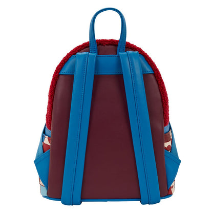 Mini Mochila Loungefly Marvel Spider-Man Sherpa Heart