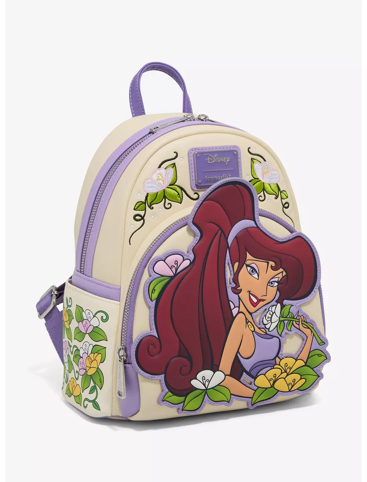 Mini Mochila Loungefly Disney Hercules Megara Floral