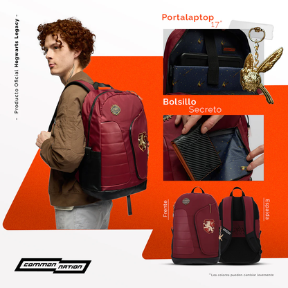 Mochila Hogwarts Legacy Gryffindor Edición Especial