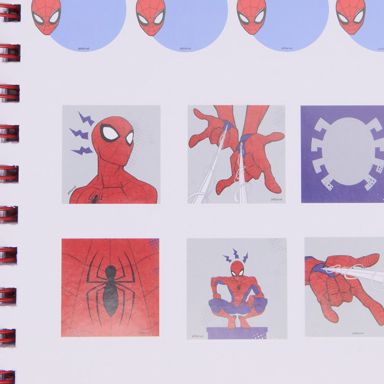 Libreta Spiderman Lenticular con Stickers
