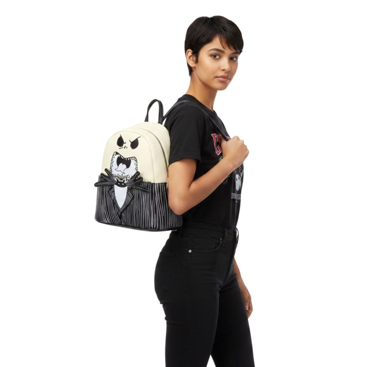 Mini Mochila de Extraño Mundo de Jack Brilla en la Oscuridad