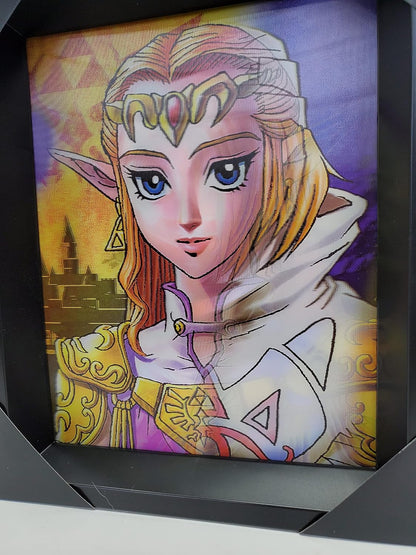 Cuadro Lenticular Zelda to Sheik
