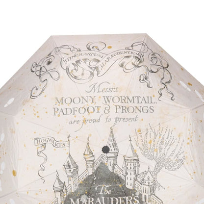Paraguas Portátil de Harry Potter - Mapa Merodeador