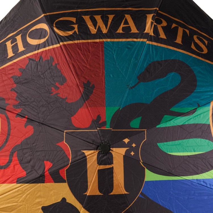 Sombrilla Hogwarts – Escudo de las Casas