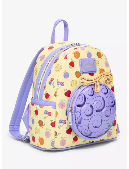 Mini Mochila Loungefly de One piece La Fruta del Diablo