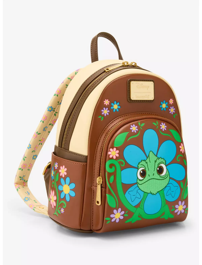 Mini Mochila Loungefly Disney Tangled Pascal Flower