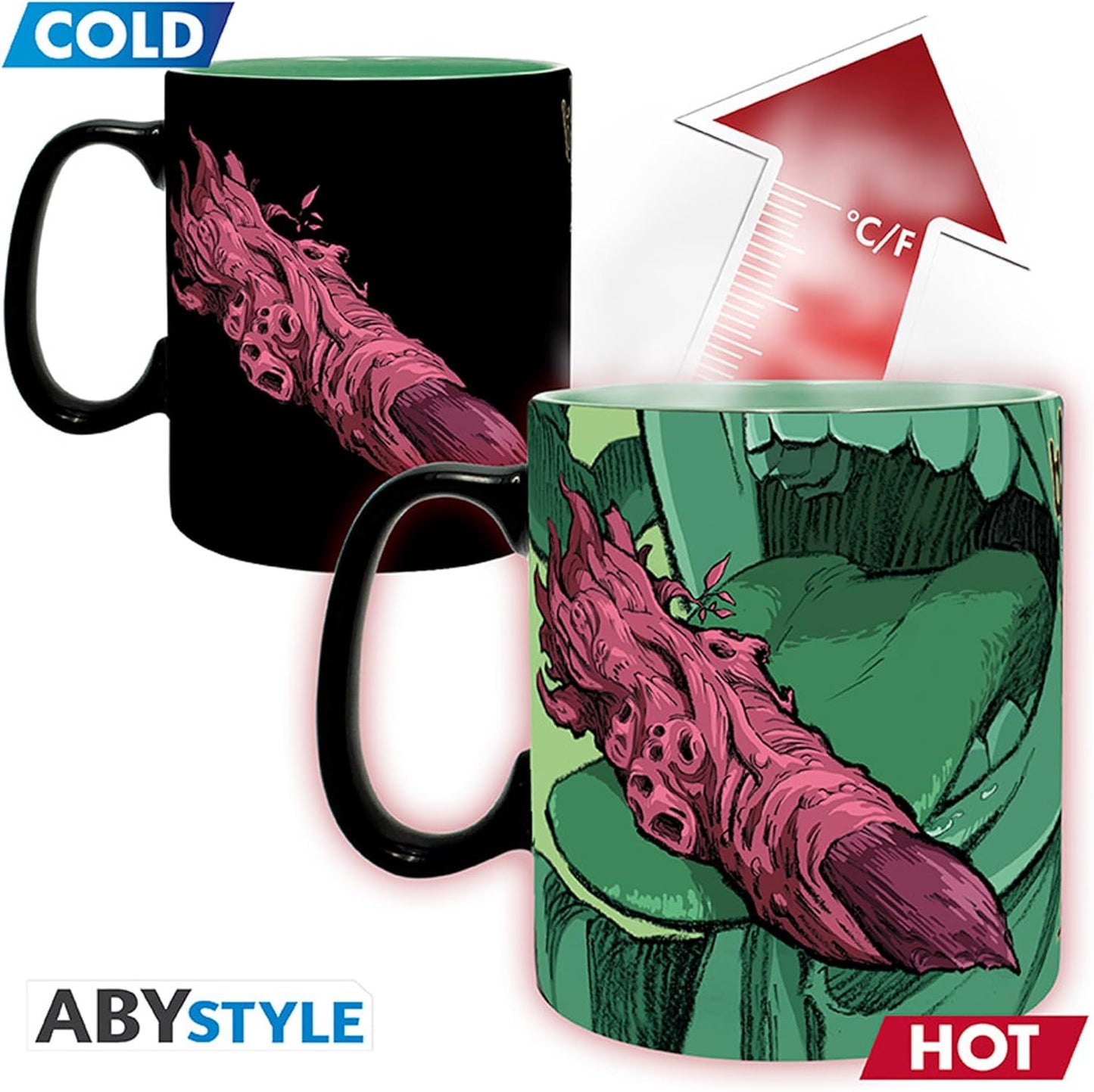 Taza Termocromatica: Jujutsu Kaisen - Itadori y Sukuna