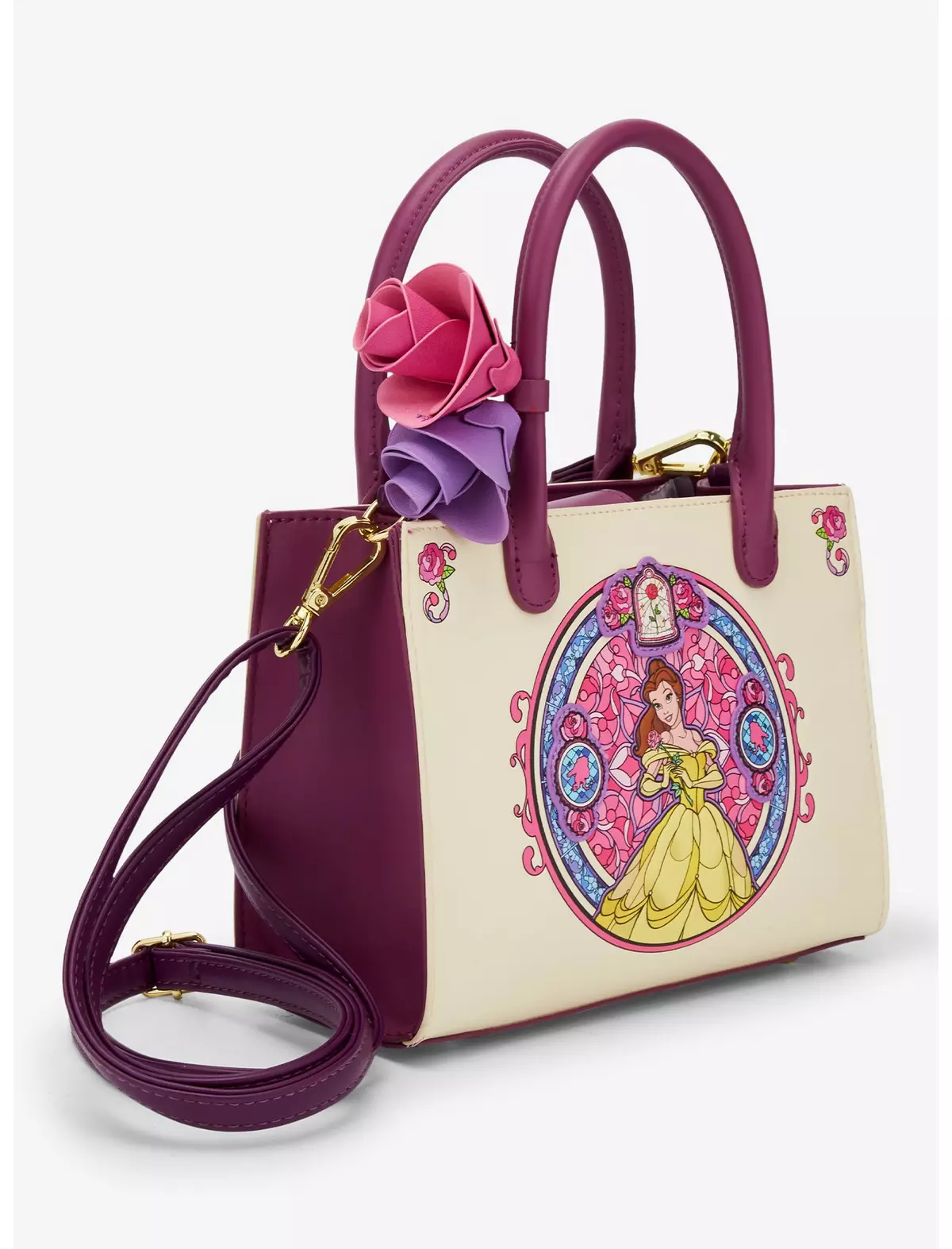 Bolso Loungefly Disney La Bella y la Bestia Belle Bandolera