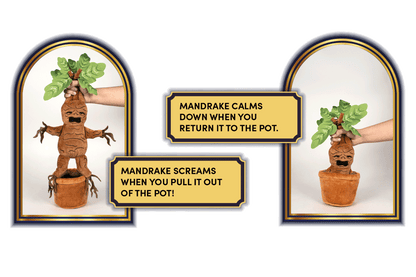 Peluche Mandragora Harry Potter con Sonido