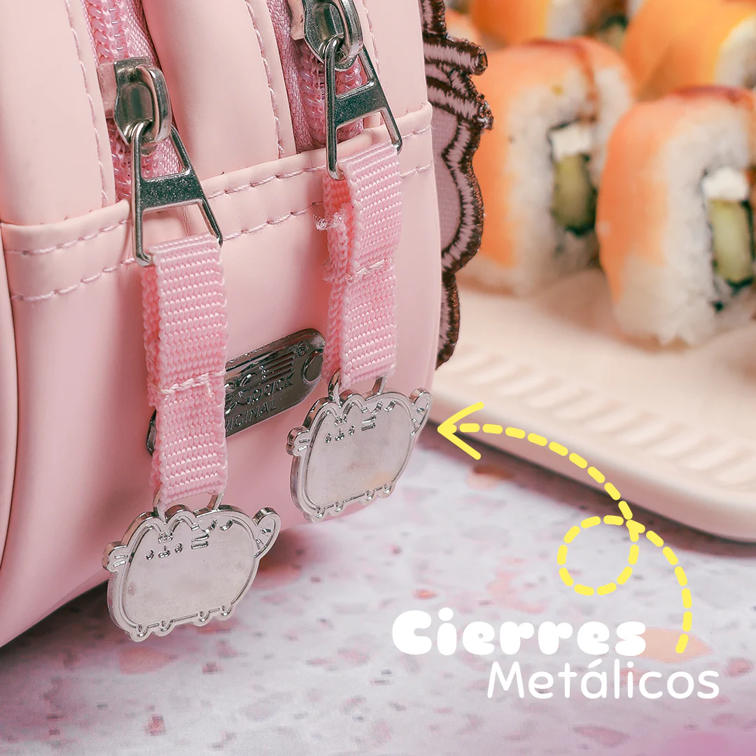 Estuchera Pusheen Pink Sushi