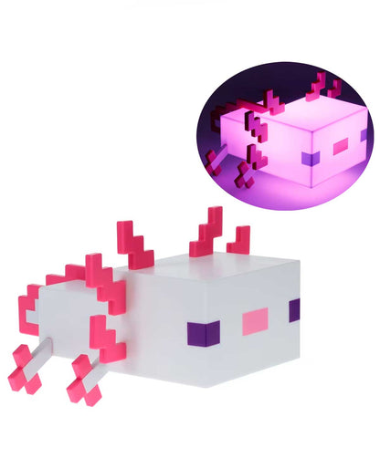 Lámpara Minecraft Ajolote