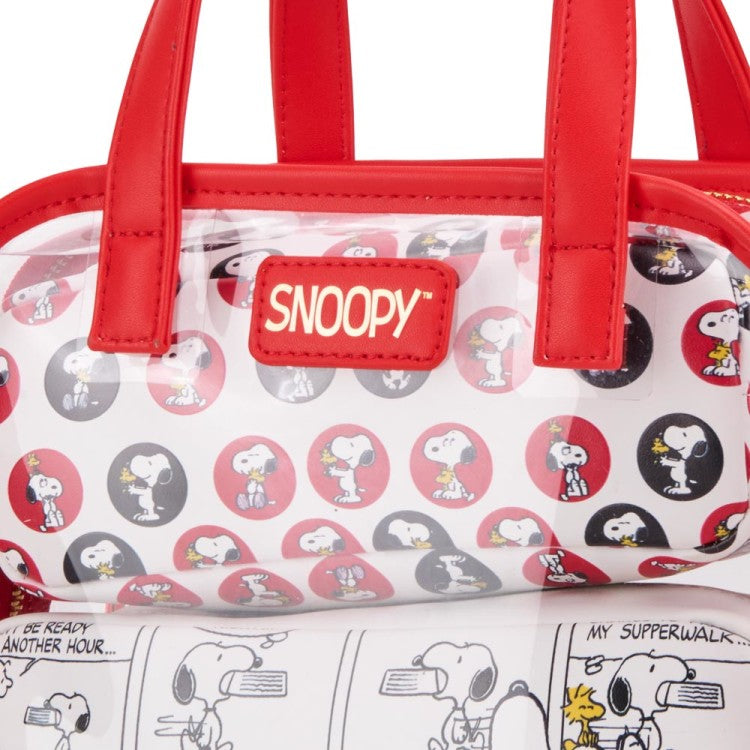 Set Cosmetiquera Peanuts Snoopy