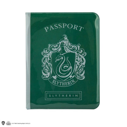 Etiqueta de Equipaje y Funda de pasaporte Harry Potter Slytherin