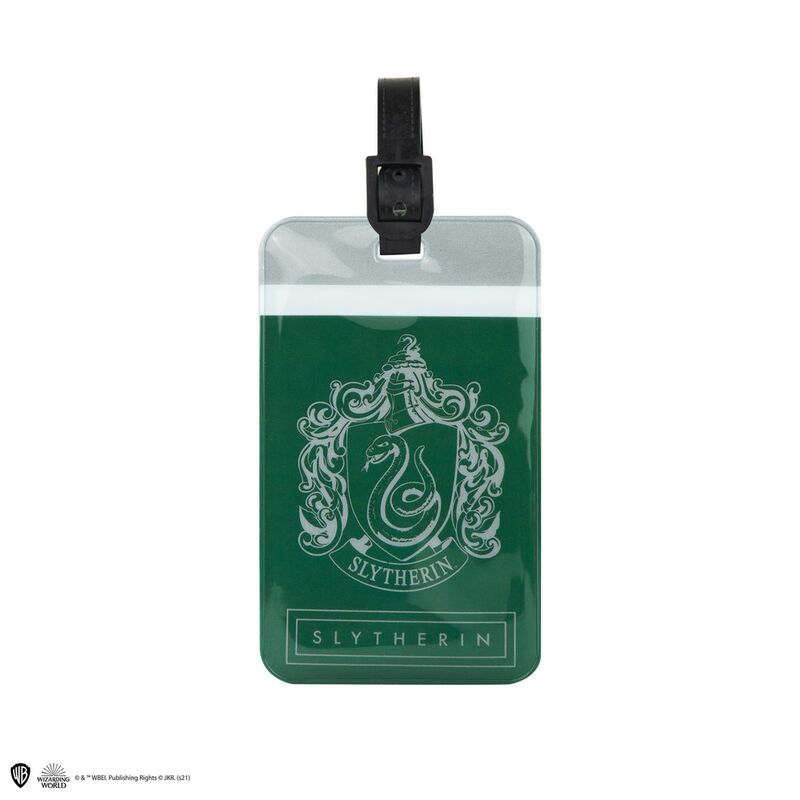 Etiqueta de Equipaje y Funda de pasaporte Harry Potter Slytherin